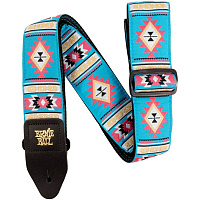ERNIE BALL 5326  гитарный ремень Jacquard с рисунком Sedona Blue