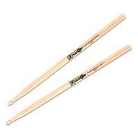 HUN Rock Hickory Series барабанные палочки, орех, деревянный наконечник