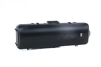 GEWA PURE VIOLIN CASE POLYCARBONATE 2.4 4/4 Black Футляр для скрипки прямоугольный, карбон, цвет черный