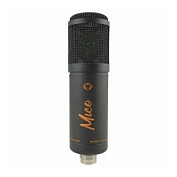 Monkey Banana Mico black USB-микрофон, электретный, диаграмма кардиоида, мембрана 14 мм, Max SPL 140 дБ