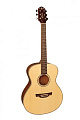 CRAFTER Castaway A/N + Чехол - акустическая гитара, верхняя дека - массив ели, корпус - красное дерево, выпуклая нижняя дека, цвет натурал