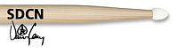 VIC FIRTH SDCN  барабаннные палочки Danny Carey, нейлоновый каплевидный наконечник, материал - гикори, длина 16 1/2", диаметр 0,695"