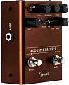 FENDER ACOUSTIC PREAMP REVERB педаль для акустической гитары, преамп, реверберация