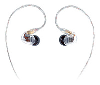 SHURE SE425-CL-EFS наушники внутриканальные (вставные) с двумя драйверами, прозрачные, отсоединяемый кабель