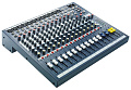 Soundcraft EPM12 микшерный пульт 12 моно, 2 стерео, 2 Aux, фейдеры 60мм. Рэковое крепление в комплекте