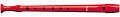 HOHNER Melody K95086  блокфлейта детская + книга-самоучитель с песнями (6 языков), С-Soprano, немец. система, пластик, 1 часть