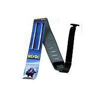 Perri's P25ACDC-1026 AC/DC Кожаный ремень 2,5" для гитары, AC/DC