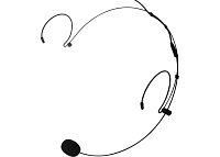 Nady HM-10-BLK-3.5 Микрофон головной конденсаторный omnidirectional, частоты 20-20000 Гц, чувств. 42 дБ, вых. сопр. 1 кОм, SPL 130 дБ, питание 1.5-10 В пост. тока, разъем miniJack 3.5 мм