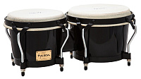 TYCOON STB-B BK  Бонго 7"(18см) x 8?"(22см), корпус: дуб, цвет: черный, мембрана: натуральная кожа