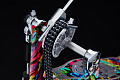 TAMA HP900RMPR Rolling Glide Single Pedal, Psychedelic Rainbow одиночная педаль в кейсе, цвет психоделическая радуга