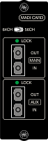 Soundcraft SiO SO optical MADI опциональная карта Si серии. Оптический одномодовый MADI интерфейс