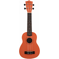 VESTON KUS-15OR I  укулеле-сопрано, махагони, цвет оранжевый