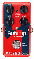 TC Electronic Sub’n’Up Octaver напольная гитарная педаль эффекта октавер