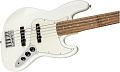 FENDER PLAYER JAZZ BASS V PF PWT Бас-гитара 5-струнная, цвет белый