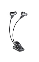 K&M 12273-000-55  двойная светодиодная подсветка 2 x 4 LED FlexLight, питание от 3- батареек AAA
