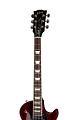 GIBSON Les Paul Studio Wine Red электрогитара, цвет винный красный, в комплекте кожаный чехол