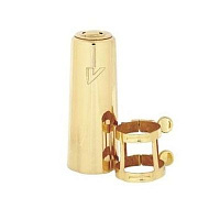 Vandoren LC19M лигатура для баритон-саксофона, металлическая, с металлическим колпачком