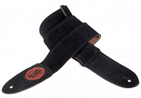 LEVY'S MSS7-BLK  ремень для электрогитары черный замшевый, 5 см, серия Suede Leather
