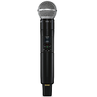 SHURE SLXD2/SM58 H56 ручной передатчик серии SLX-D с капсюлем SM58, 518-562 МГц