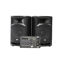 NordFolk ACTOR 10  компактный мобильный звуковой комплект, 600 Вт, 8 каналов, MP3, Bluetooth