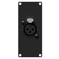 Caymon CASY121/B Модуль CASY с гнездовым разъемом XLR на передней стороне и клеммной колодкой без пайки на задней