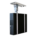 Kondator 430-WA16 Направляющий рельс для подставок линейки LiftSystem. Горизонтальное скольжение по рельсу в пределах 600 мм. Размеры (ШxГxВ) 116х602,5x19,5 мм. Цвет серебристый