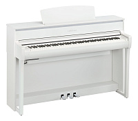 Yamaha CLP-675WH цифровое фортепиано, 88 клавиш, цвет белый