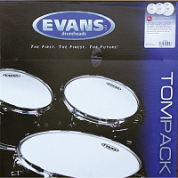 EVANS ETP-G1CTD-S набор пластиков 12",13",16" Genera G1 Coated, однослойные, с напылением