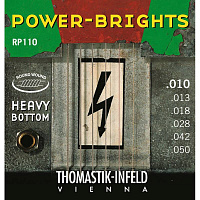 THOMASTIK RP110 струны серии Power-Brights для электрогитары, 10-50