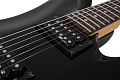 Schecter SGR 006 BLK Гитара электрическая, 6 струн, корпус липа, гриф клен, лады 22 Medium