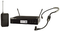 SHURE BLX14RE M17 662-686 MHz радиосистема с поясным передатчиком BLX1. Кронштейны для крепления в рэк в комплекте