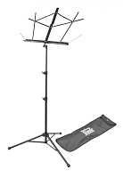 OnStage SM7222BB  пюпитр, чехол в комплекте, цвет черный