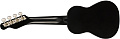 FENDER UKULELE VENICE BLACK укулеле сопрано, цвет черный