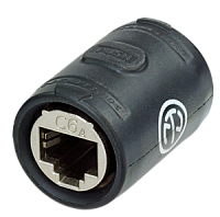 Neutrik NE8FFX6-W адаптер CAT6, RJ45 гнездо RJ45 гнездо, кабельный