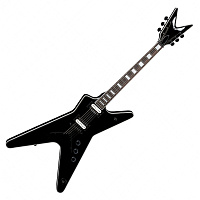 Dean ML SEL CBK  электрогитара H+H, 22 лада, махагон, цвет черный