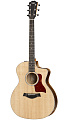 TAYLOR 214ce-K DLX 200 Series Deluxe  гитара электроакустическая, форма корпуса Grand Auditorium, кейс