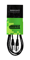 NordFolk NMC9/10M кабель микрофонный XLR мама - XLR папа, длина 10 метров