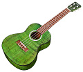 CORDOBA 15CFM Jade Green укулеле концертная, корпус огненный клён, цвет насыщенный зелёный