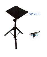NordFolk SPS030 стойка под микшер или ноутбук, h: 1000-1500 мм, подставка 400 х 300 мм, сталь