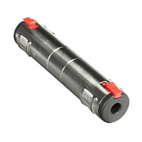 Adam Hall 7879  переходник 6.3 мм stereo jack (F) - 6.3 stereo jack (F), с замком