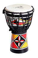 YUKA DJWT06-12  джембе, веревочная настройка, размер: 6"(15см) х12"(30см), материал - дерево, мембрана - натуральная кожа