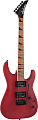 JACKSON JS Series Dinky™ Arch Top JS24 DKAM, Caramelized Maple Fingerboard, Red Stain электрогитара, цвет красный