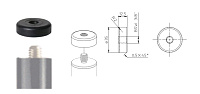 Genelec 1038-605 адаптер на напольную стойку 8000-409B для установки мониторов 1238CFM, 1238DFM