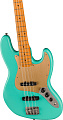 FENDER (C) SQUIER 40th ANN Jazz Bass MN Aged Hardware Satin Seafoam Green бас-гитара, цвет морская пена