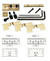 Gotoh GHL-1GG  топлок 43 мм, сквозное крепление, позолота