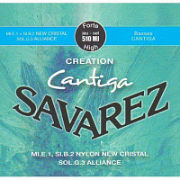 SAVAREZ 510MJ Creation Cantiga Blue High Tension струны для классической гитары