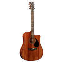 KEPMA EDC All-Mahogany Matt акустическая гитара, цвет натуральный матовый