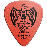 ERNIE BALL 9194 медиатор Everlast делриновый нескользящий, 1,14 мм