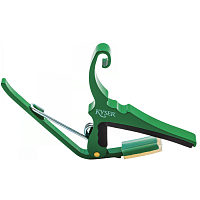 KYSER KG6EG каподастр для акустической гитары, цвет изумрудный зеленый