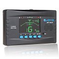 JOYO JMT-9001B тюнер-метроном хроматический, гитара, бас, скрипка, укулеле, с прищепкой